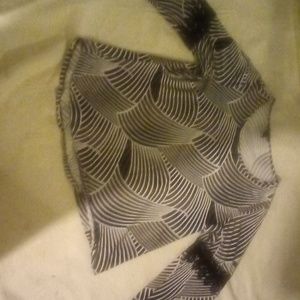 Black and white striped shirt